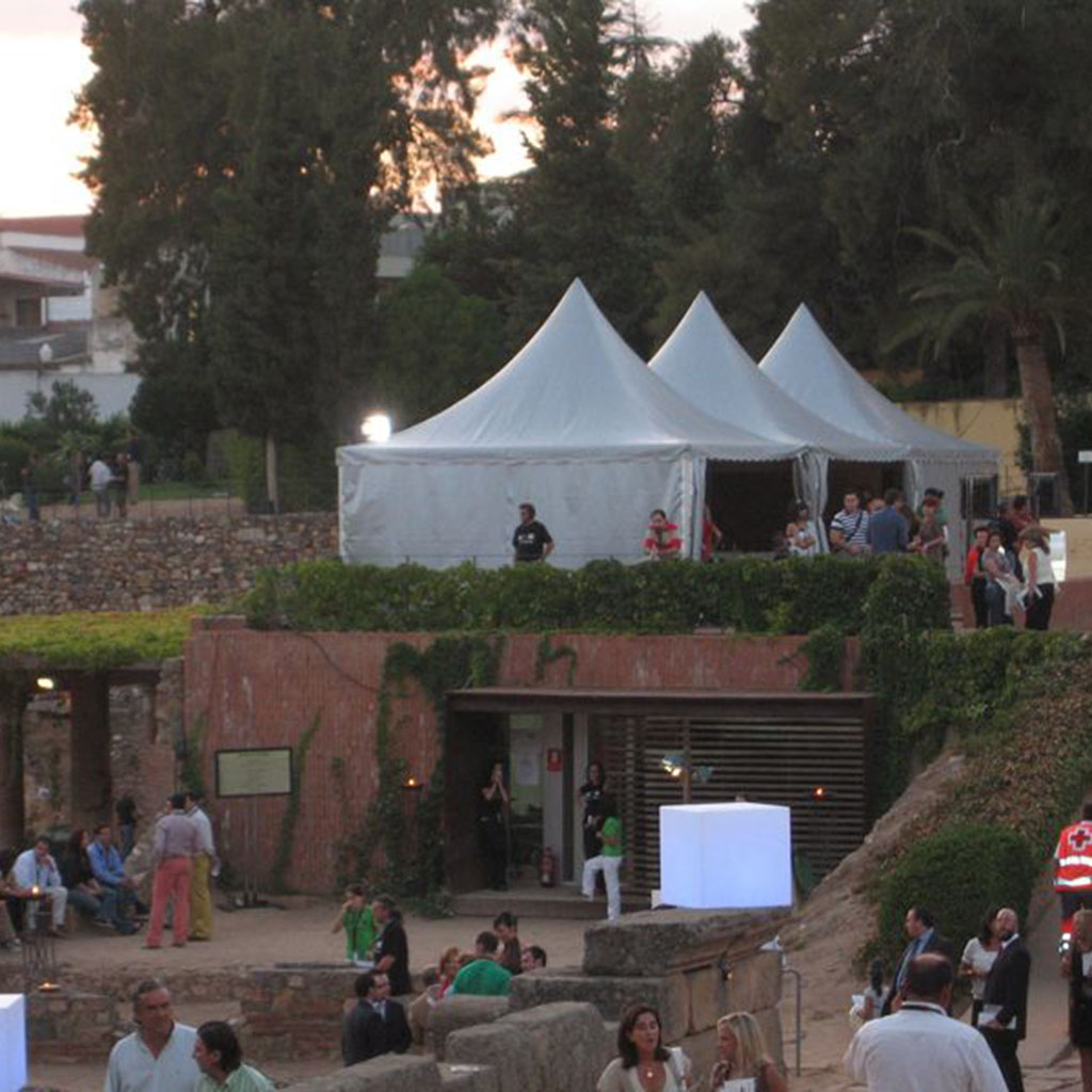 Carpas en eventos de lona