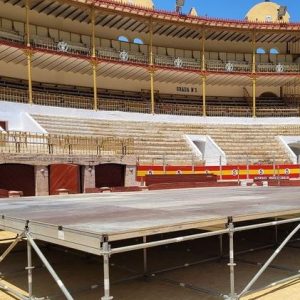 Tarima para eventos y celebraciones