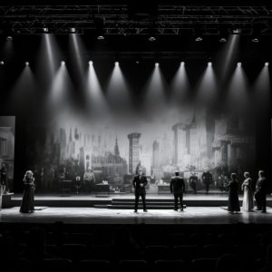 Tarima escenario